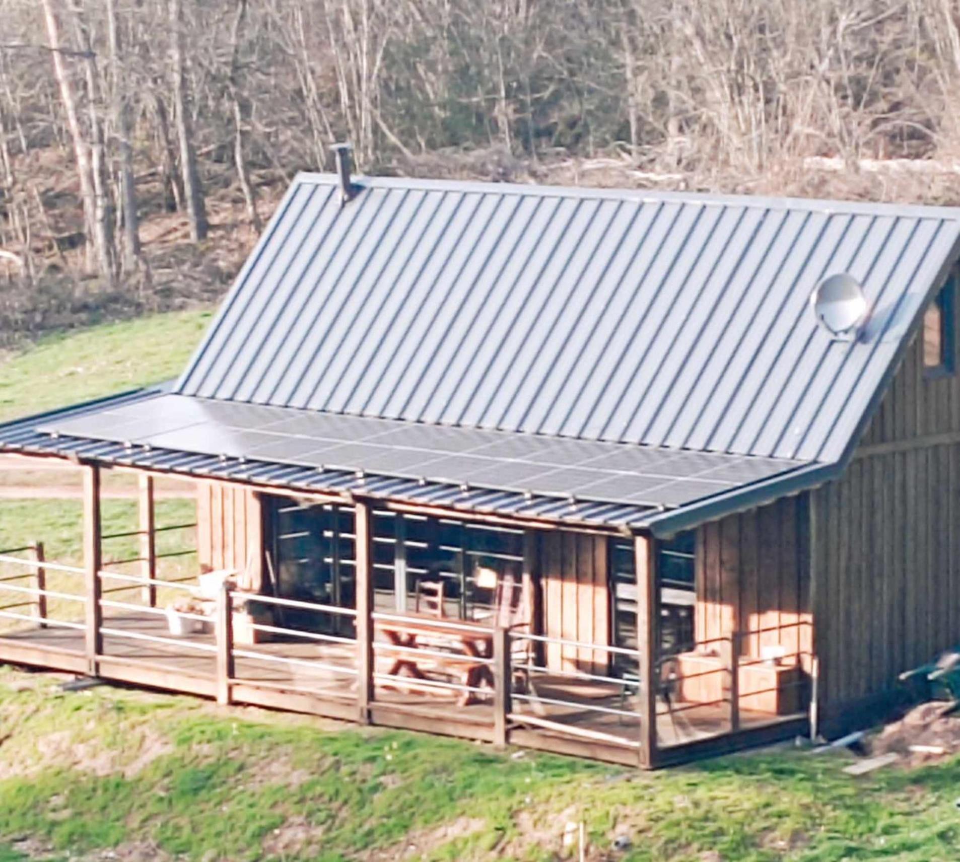 A La Cabane Des Bois Dessus Tiny Gite Alligny-en-Morvan Eksteriør billede